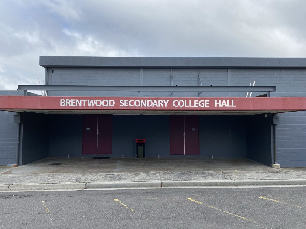 Brentwood Secondary College hall