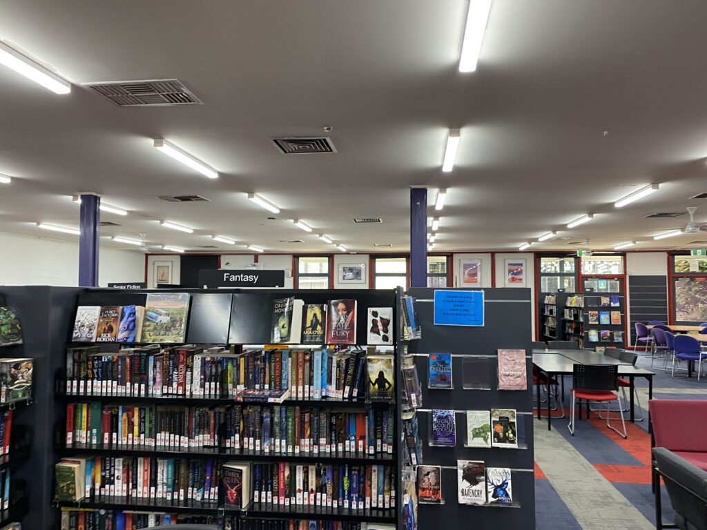 Brentwood Secondary College library room